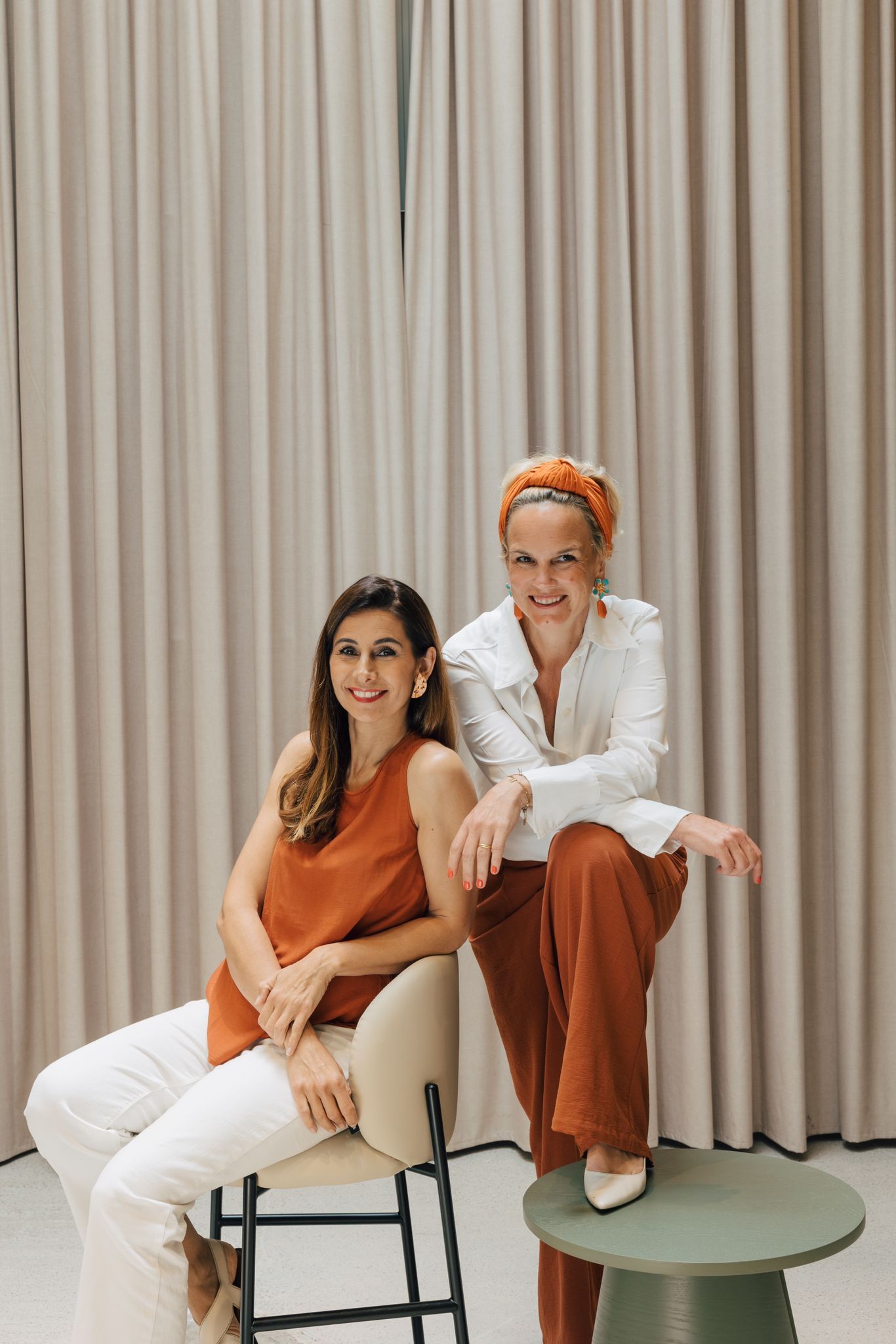 Fátima Ateyeh y Sophie von Schönburg, fundadoras de Signne.