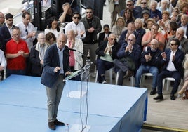 Camps, durante su intervención en Veles i Vents.