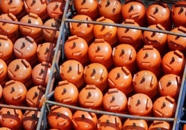 Bombonas de butano, en una imagen de archivo.