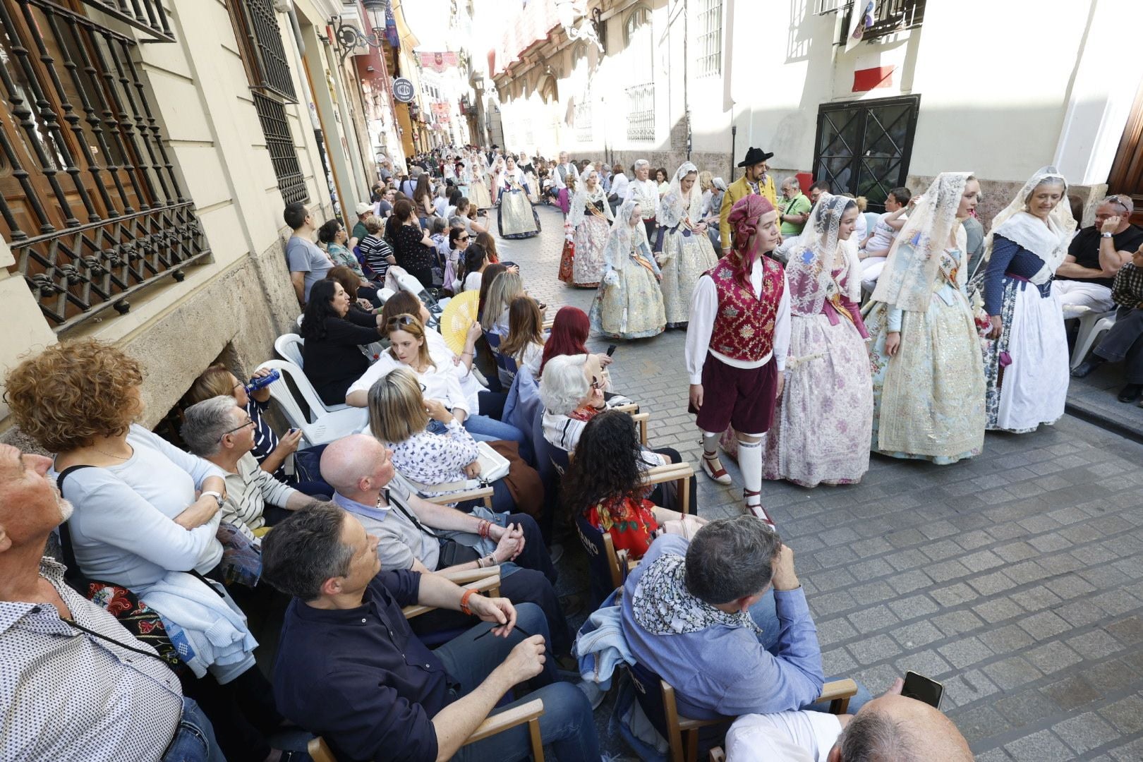 La procesión de la Virgen de los Desamparados, en imágenes