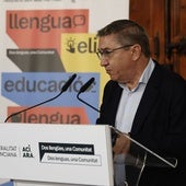 José Antonio Rovira, en la presentación de la campaña institucional sobre la consulta.