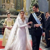Boda Felipe VI y Letizia en la catedral de la Almudena.