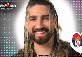 Princ representa a Serbia en Eurovisión 2025.