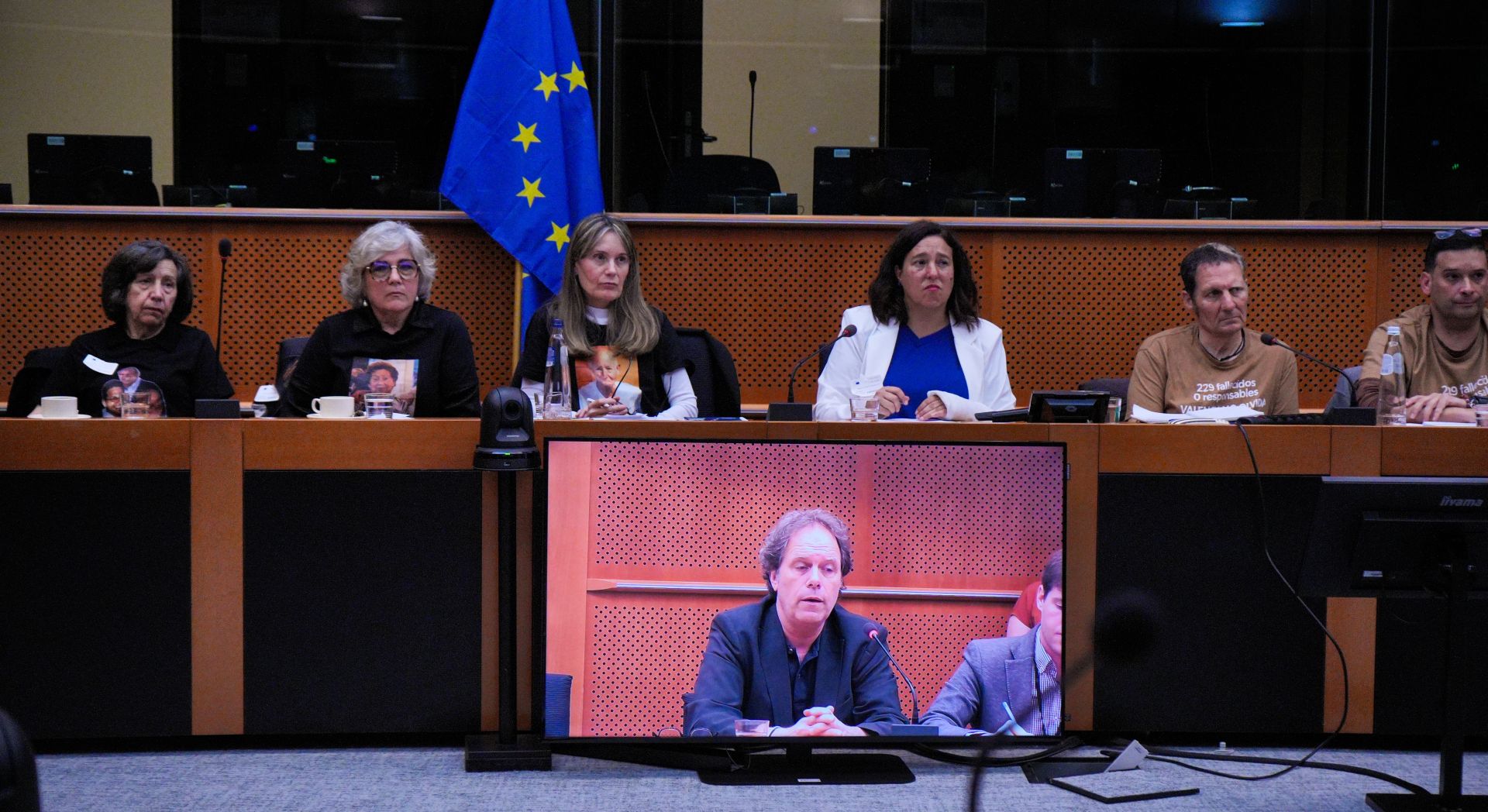 Bruselas recibe a las víctimas de la dana de Valencia