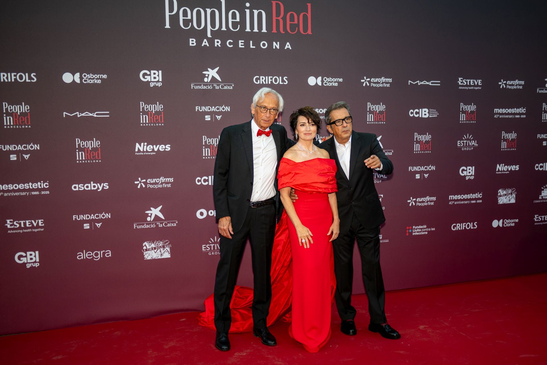 Bonaventura Clotet, Silvia Abril y Andreu Buenafuente