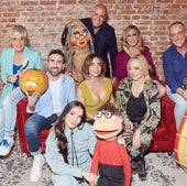 Colaboradores 'La familia de la tele' en La 1 de TVE.