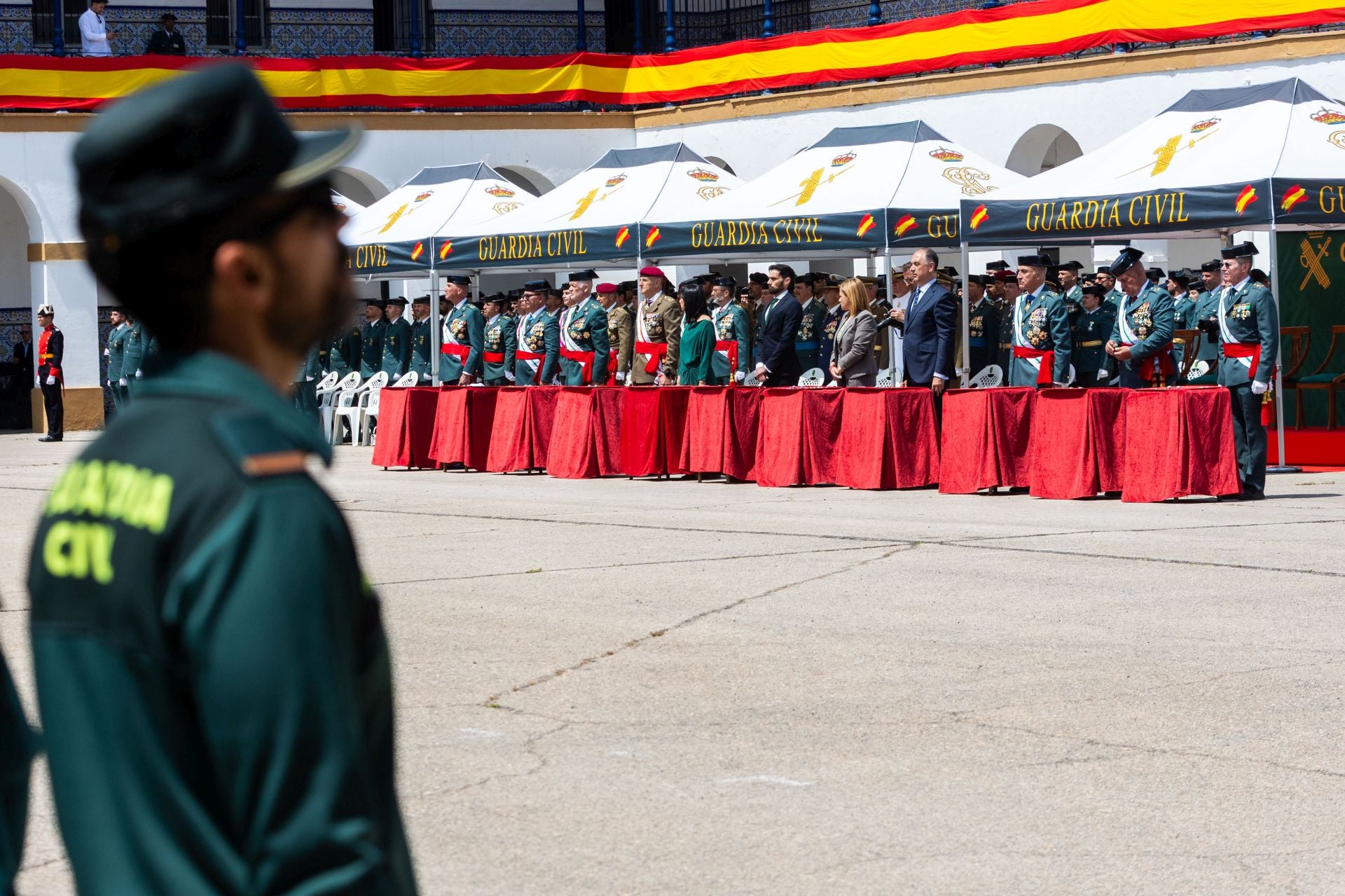 FOTOS | La Guardia Civil celebra en Valencia su 181 aniversario con el trágico recuerdo de la dana