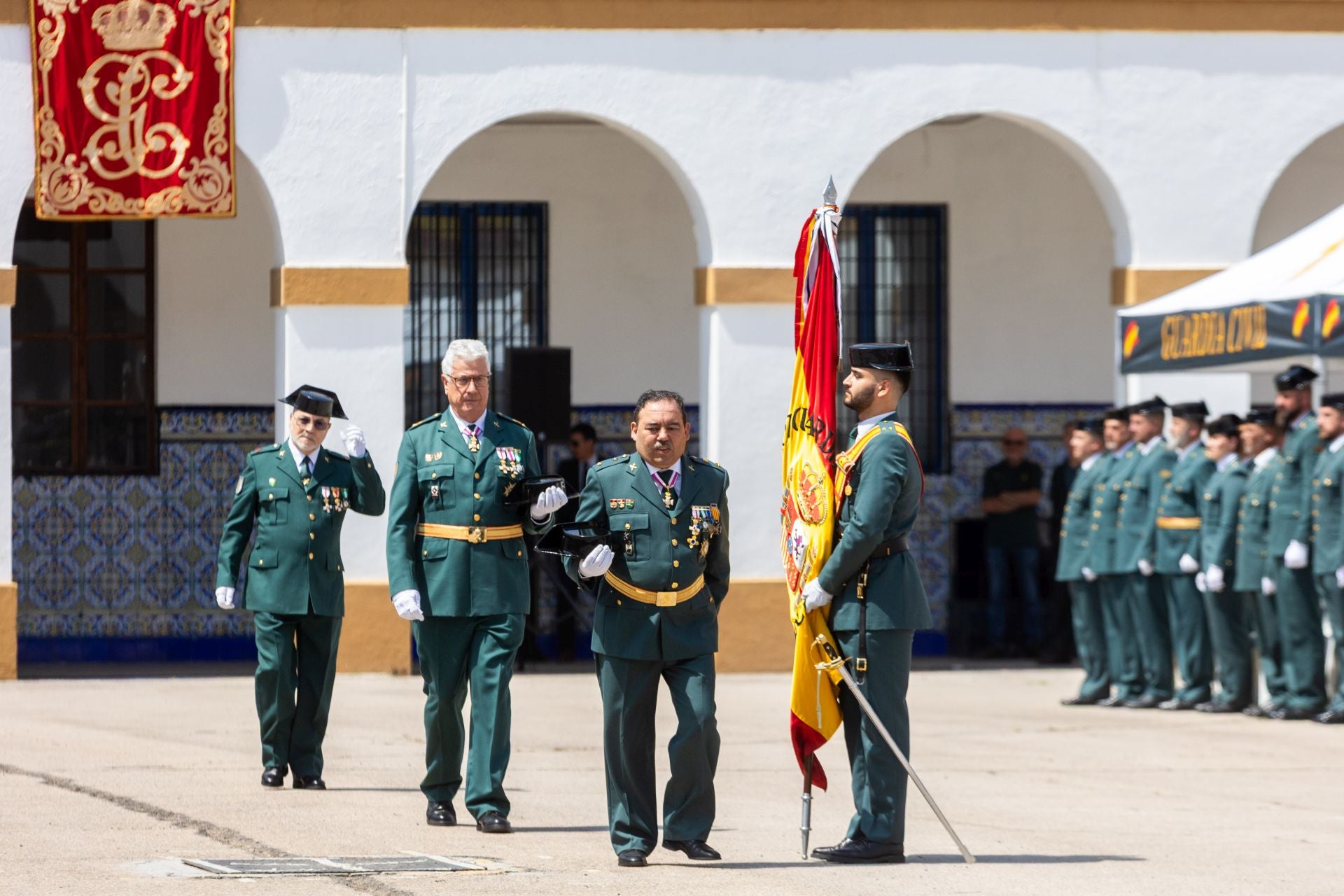 FOTOS | La Guardia Civil celebra en Valencia su 181 aniversario con el trágico recuerdo de la dana