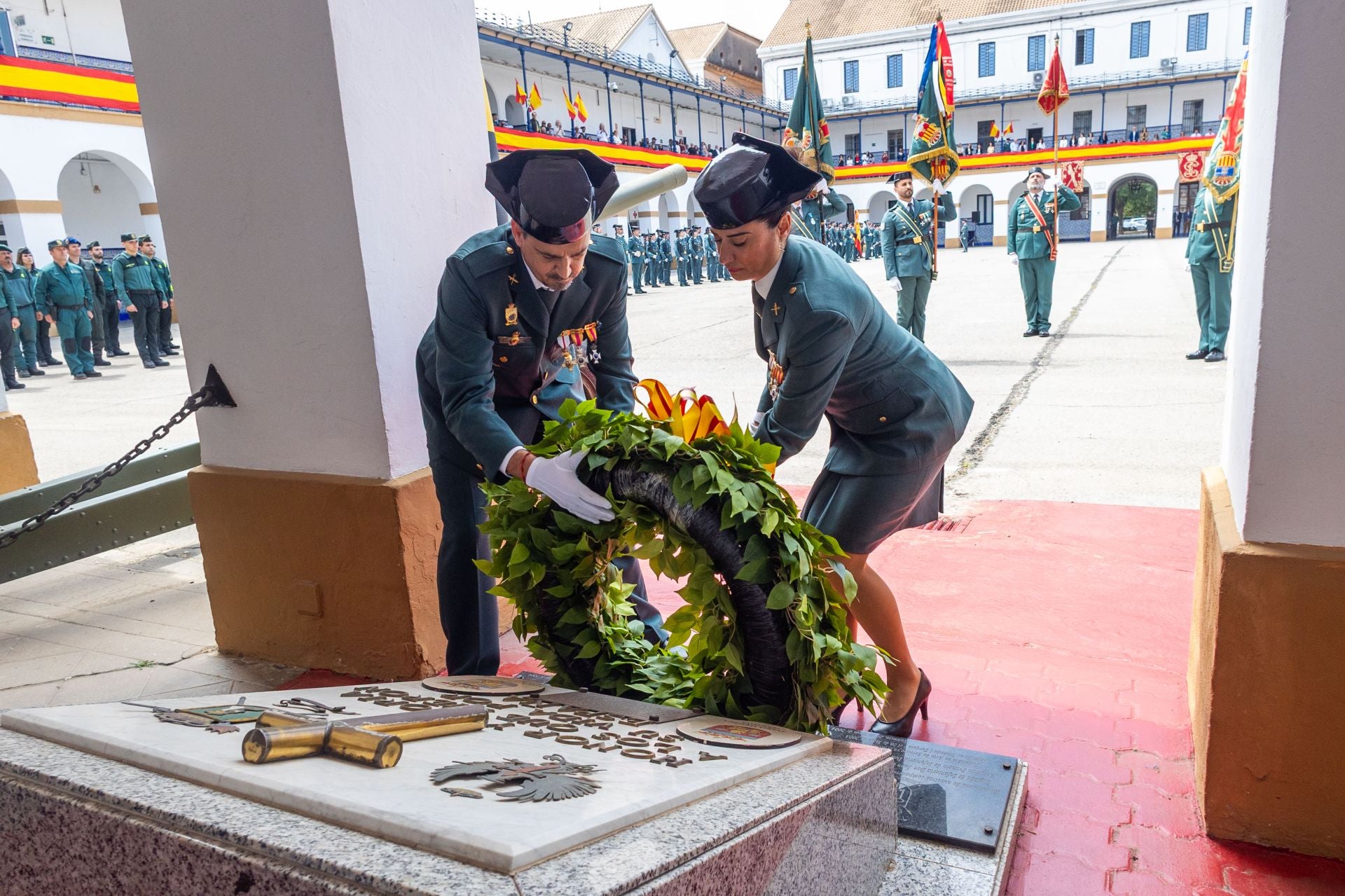 FOTOS | La Guardia Civil celebra en Valencia su 181 aniversario con el trágico recuerdo de la dana