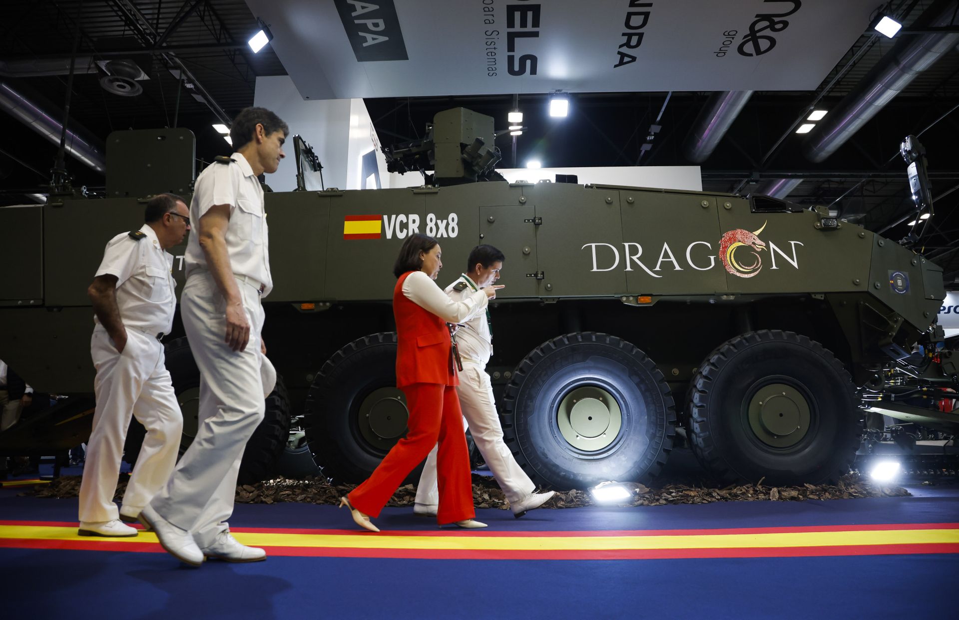 España muestra la última tecnología militar en FEINDEF