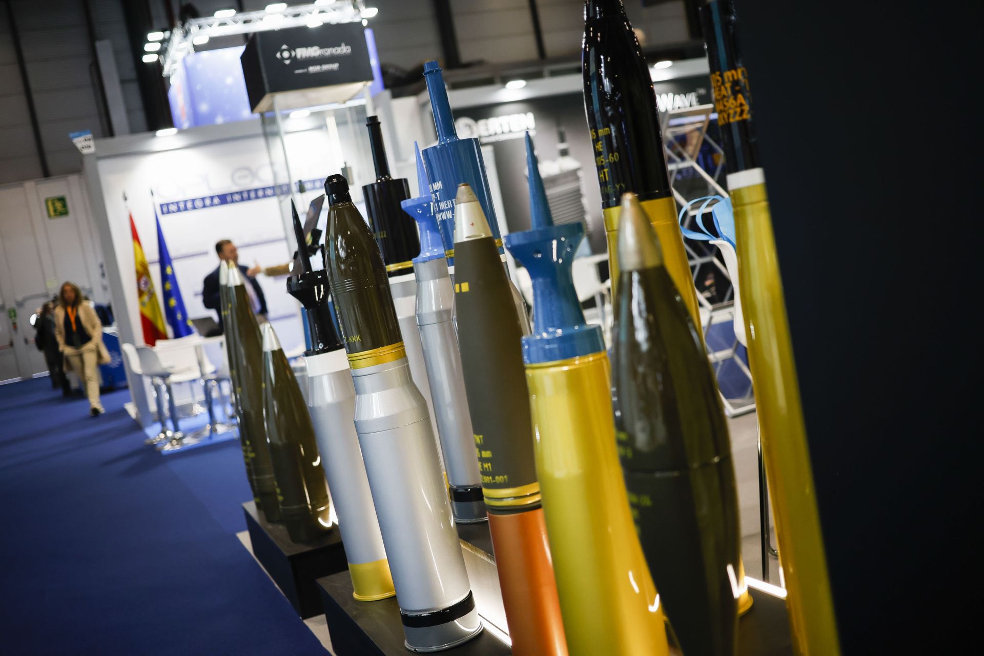 España muestra la última tecnología militar en FEINDEF