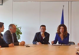 Reunión con la comisaría europea en Bruselas.