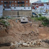 Tramo de uno de los barrancos de Torrent afectados por la dana.