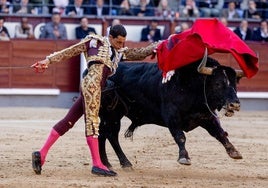 Alejandro Talavante, en Las Ventas, en la feria de 2024.