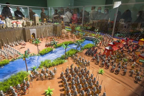 Exposición de Playmobil, en una imagen de archivo.