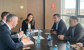 Reunión de responsables de Ontinyent con la Conselleria.