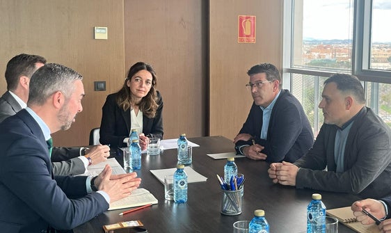 Reunión de responsables de Ontinyent con la Conselleria.