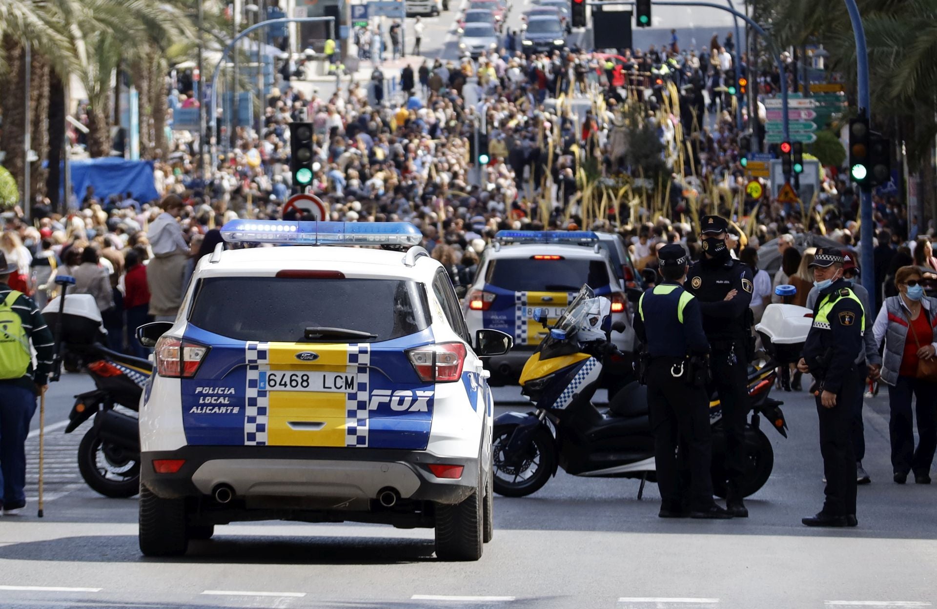 Policía Local de Alicante.