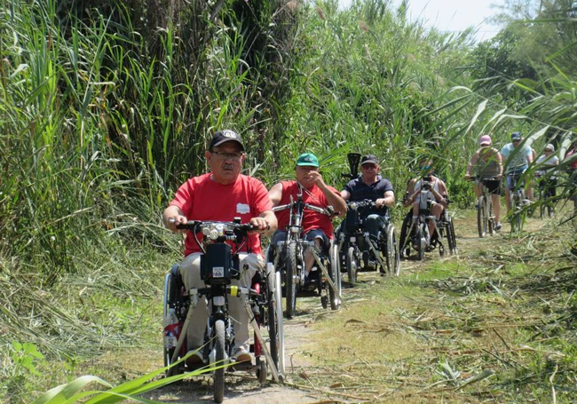 Una excursión organizada por ASPAYM CV