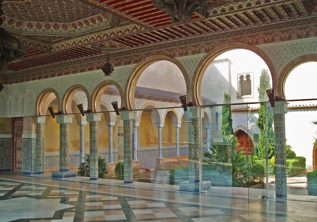 Interior del Palacio de los Condes de Cervellón.