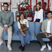 Álvaro Bernabé (Imperia SCM), Clara Haba (Your Friends Are Boring), Carmen Olivares (Bewoman360) y Alberto Añaños (Live4Life).