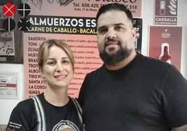 Sandra y Toni, propietarios de la cervecería Velasco, en Paterna.