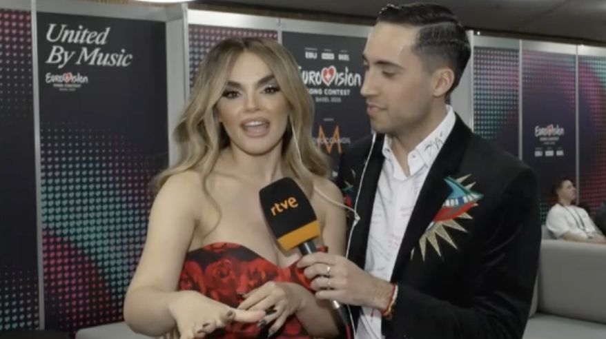Melody, minutos antes de la gran final