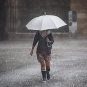 Lluvias en Valencia.