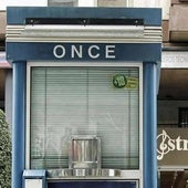 Un kiosco de la ONCE en una imagen de archivo.