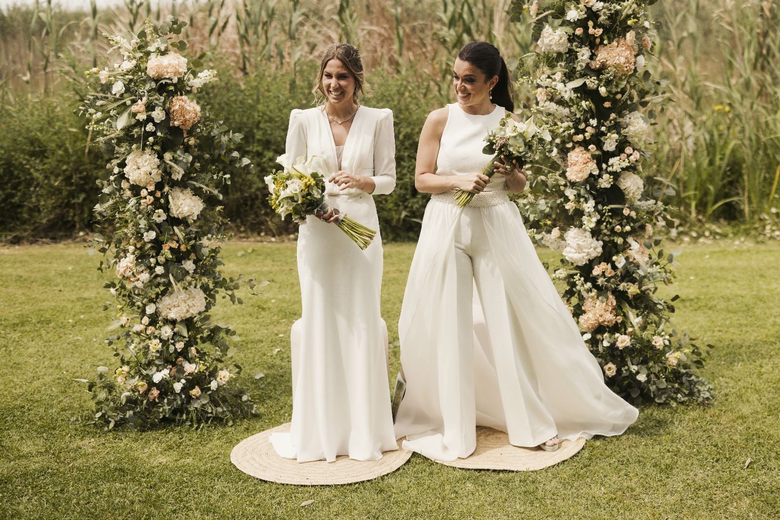Las imágenes de la boda de Carolina y María en la Albufera
