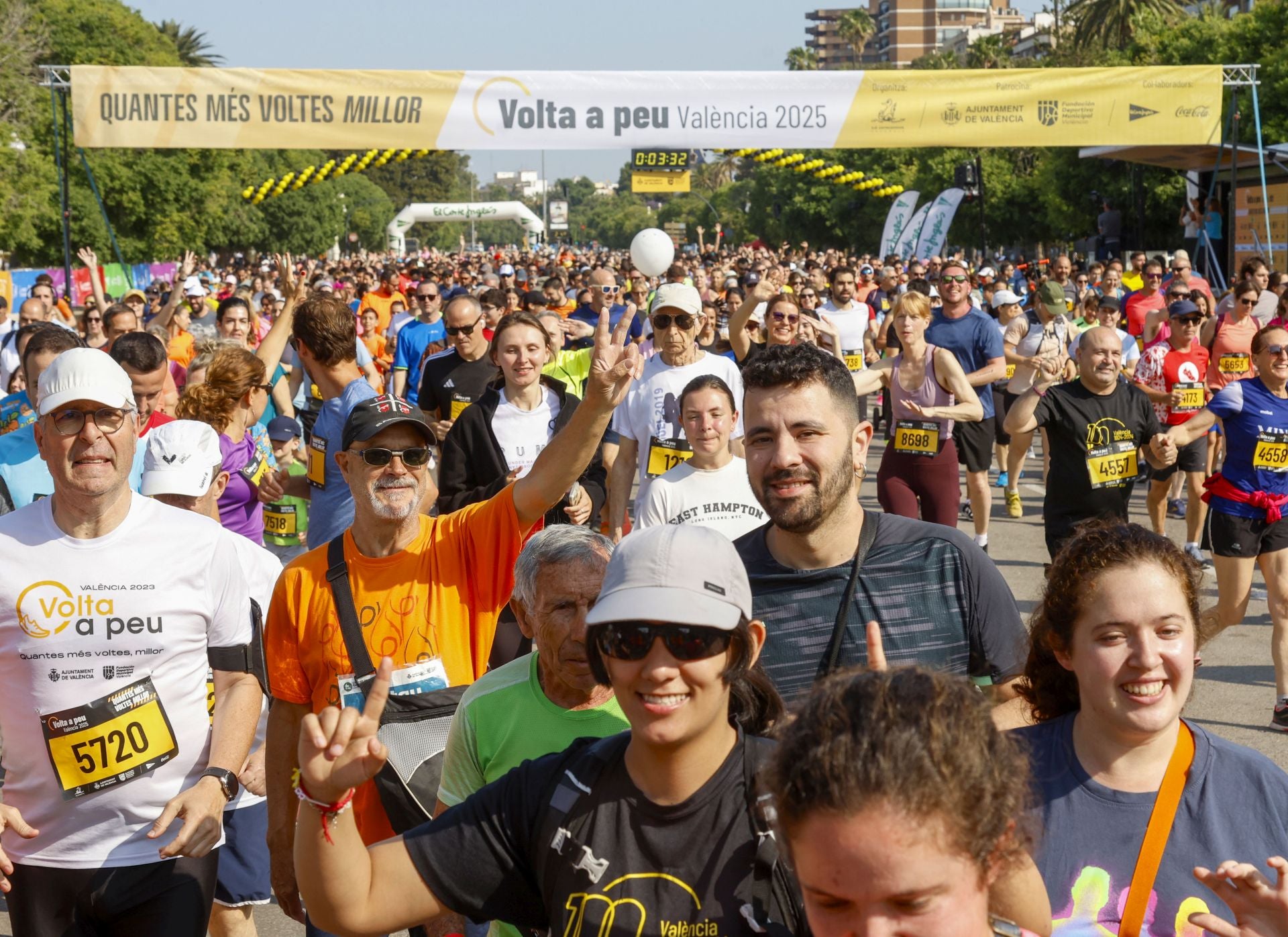 Las mejores fotos de la Volta a Peu Valencia 2025
