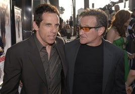 Ben Stiller y Robin Williams en una imagen de archivo.