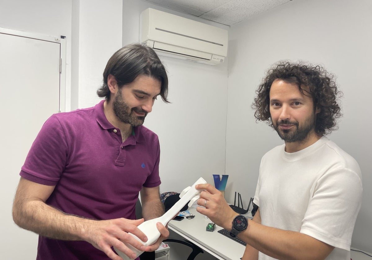 Juan Enrique Aguilar, socio y CTO y Pablo Gonzálvez, CEO en EBHealth3.