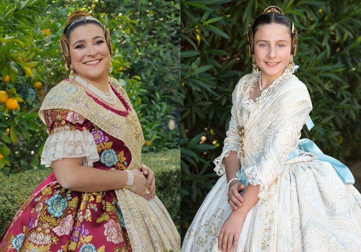 Manuela Borrull y Triana Benavent, falleras mayores de Gandia 2026