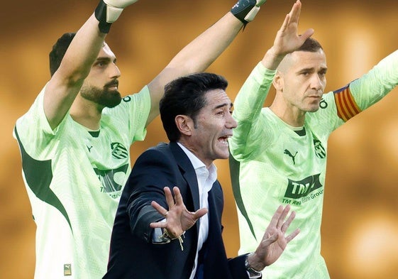 Giorgi Mamardashvili, durante el partido contra el Athletic