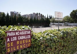 Instalaciones de la antigua Hípica de Valencia.