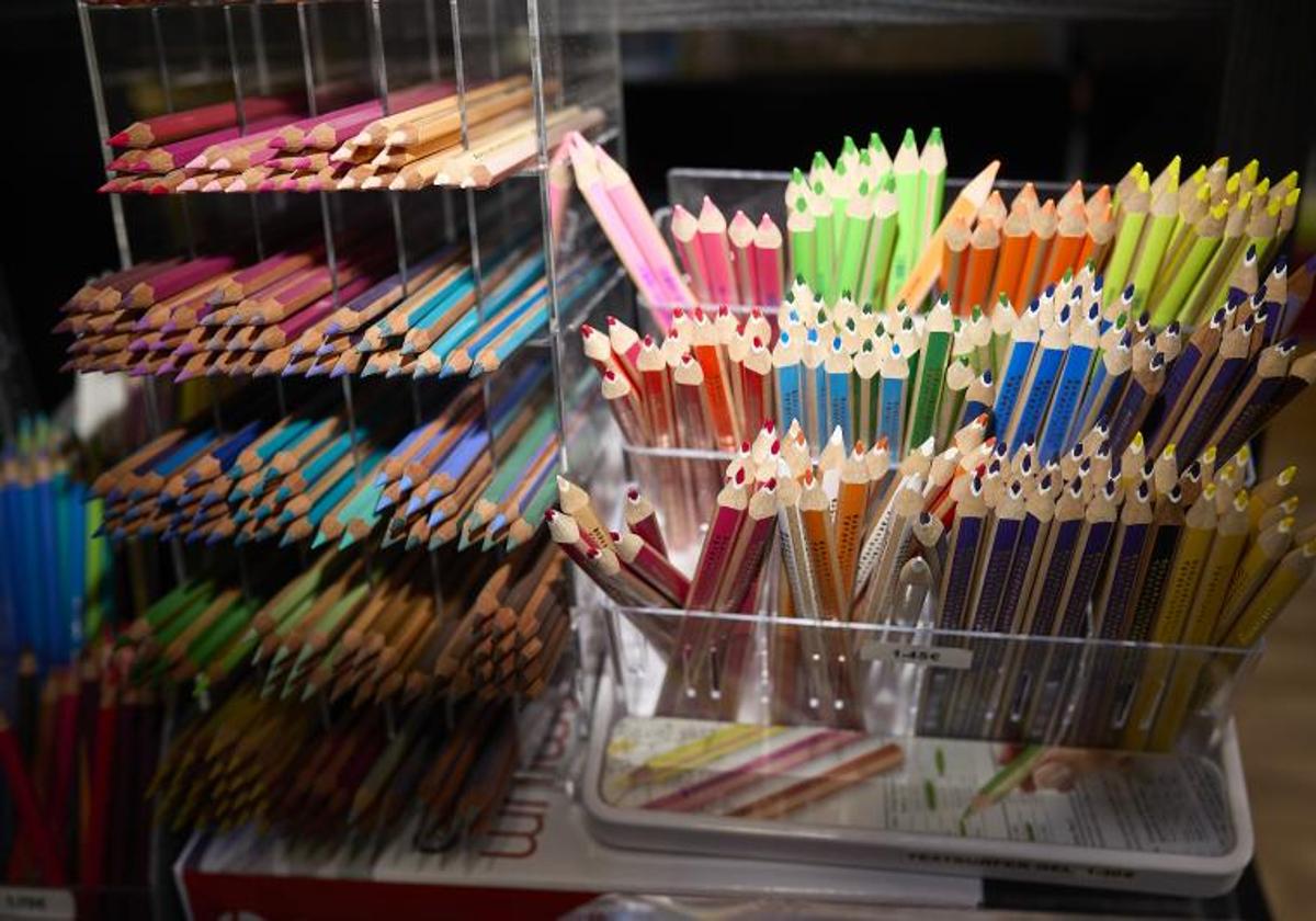 Material escolar.