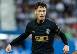 Sergi Canós, durante un partido de esta temporada.