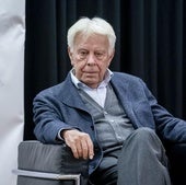 El expresidente del Gobierno, Felipe González.