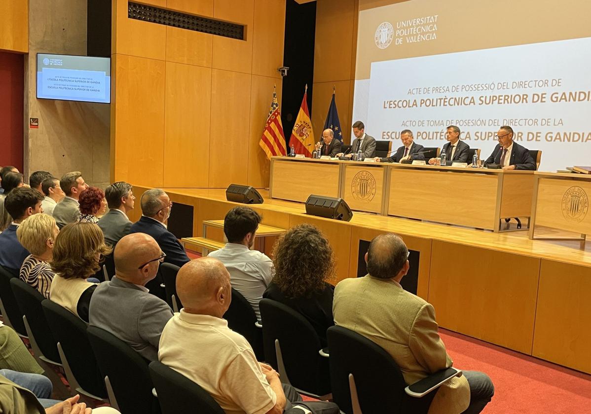 El nuevo director del campus de Gandia de la UPV aspira a que la escuela acoja a más de 3.000 alumnos en la próxima década