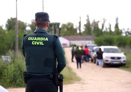 Un agente de la Guardia Civil.