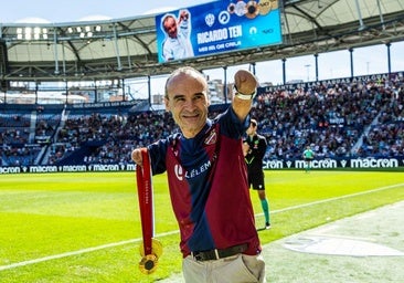Ricardo Ten: «Me propuse el no ir al Ciutat por no ser gafe y lo voy a mantener hasta el final»