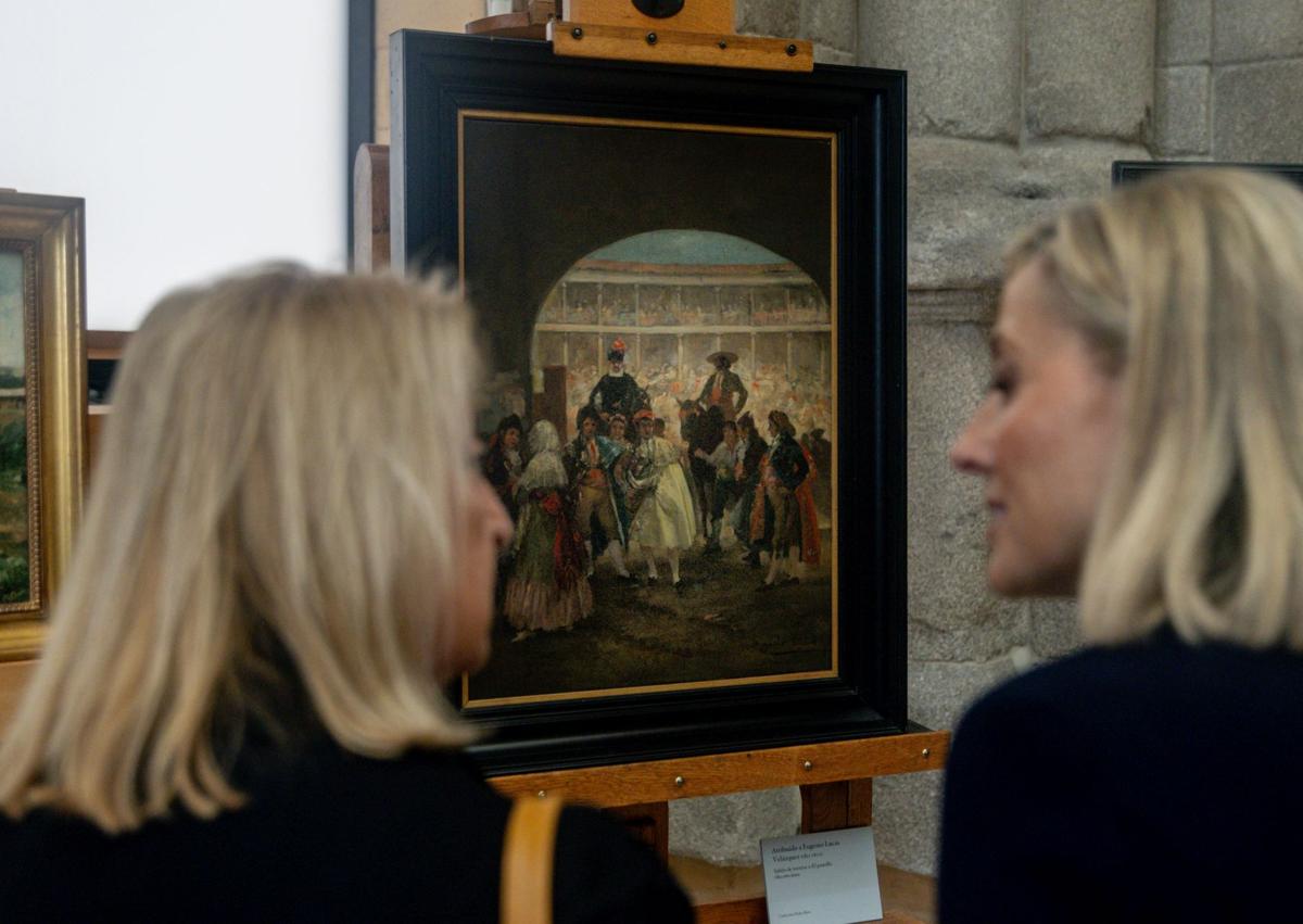 Imagen secundaria 1 - Valencia devuelve un cuadro del Museo de Bellas Artes incautado durante el Franquismo