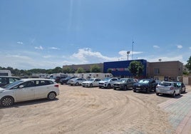 Solar previsto para la construcción del nuevo centro de salud.