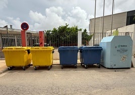 Nuevos contenedores de reciclaje.