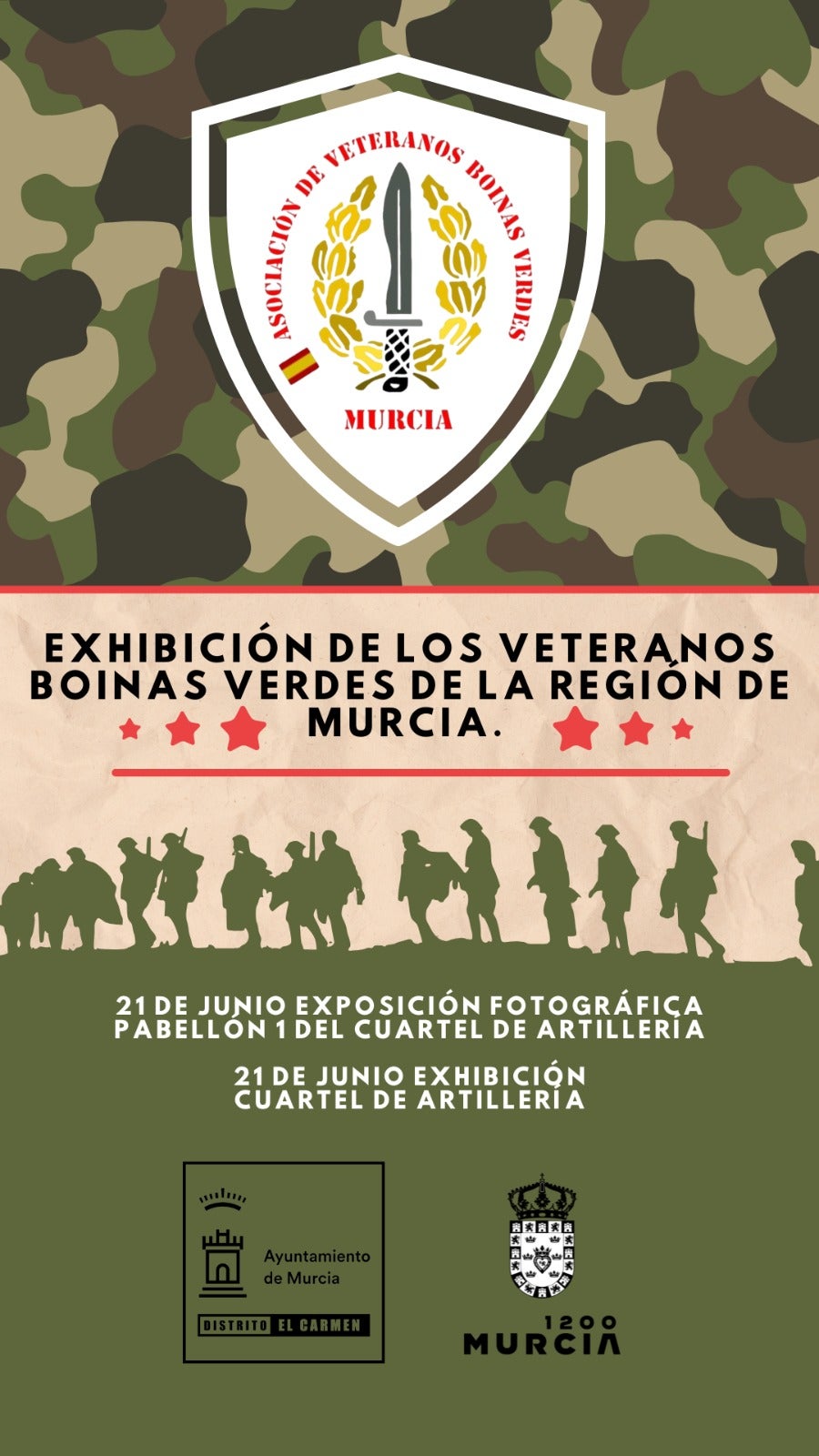 Cartel promocional del acto.