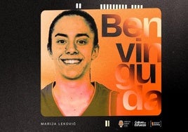 Cartel del anuncio del fichaje.
