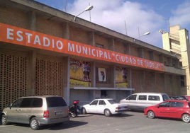 Estadio municipal Ciudad de Tudela.
