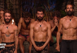 Los tres nominados de la noche.