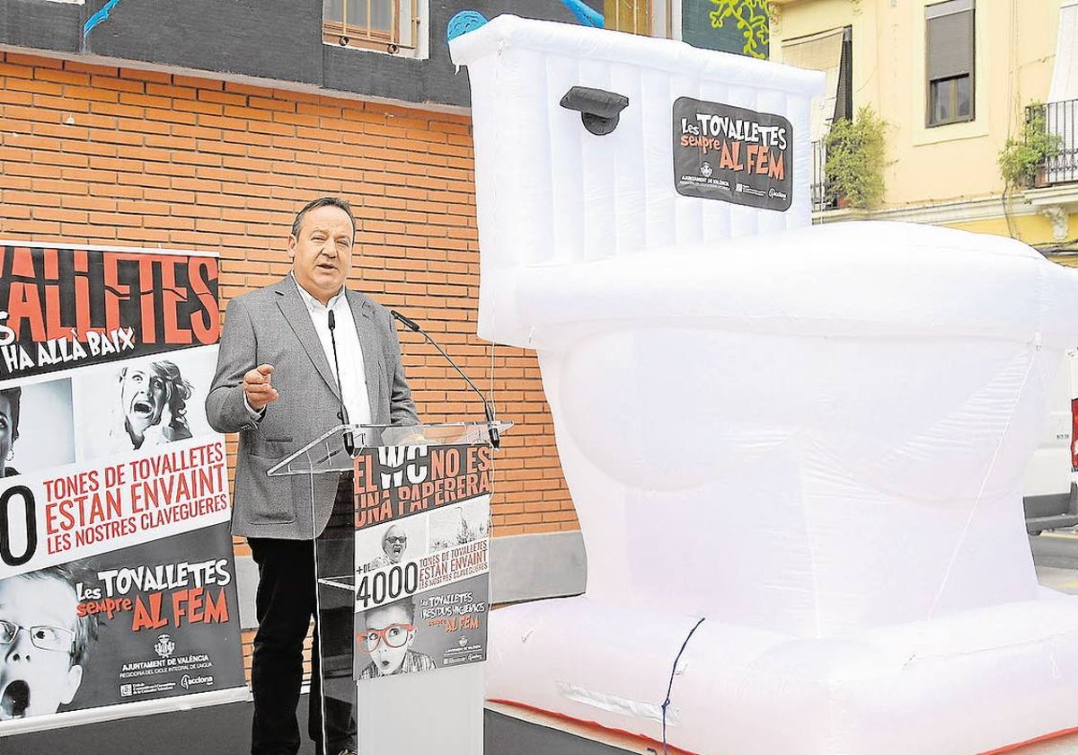 El dirigente socialista, Vicent Sarrià.
